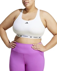 adidas Plus Techfit Racerback Sports Bra