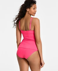Anne Cole Women's Surplice Underwire Tankini Top