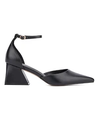 Women's Vicki Ankle Strap Pointed Toe Heel