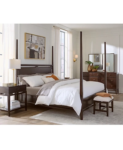 Addelyn 3 Pc. Set (King Poster Bed, Dresser & 1-Drawer Nightstand)