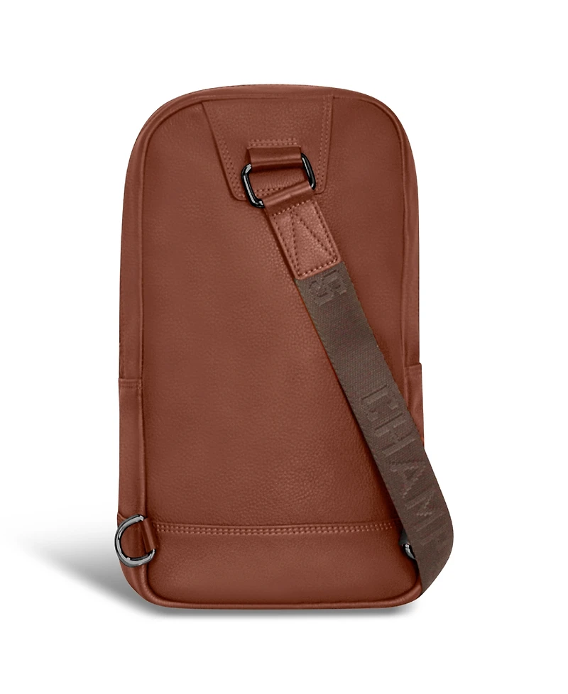 Onyx Leather Sling Bag