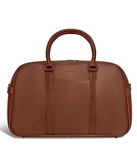 Onyx Leather Duffle Bag