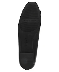 Anne Klein Women's Willow Bow Detail Round Toe Ballet Flats