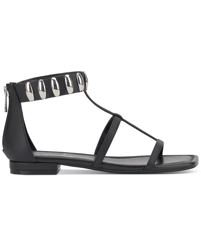 Jessica Simpson Women's Elusta Studded Gladiator Sandals