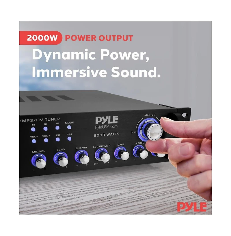 Pyle Bluetooth Home Theater Amplifier