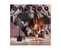 gaomon Table Lamp,Cordless Table Lamp,Portable Led Desk Lamp,5000mAh Battery Operated Bedside Lamp for Nightstand,Cream Stepless Dimming for Restauran