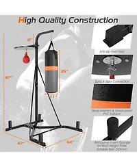 Heavy Duty Boxing Punching Stand With Heavy Bag