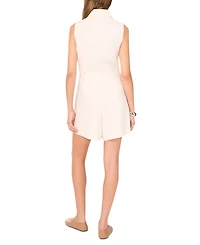 1.state Women's Double-Breasted Sleeveless Romper