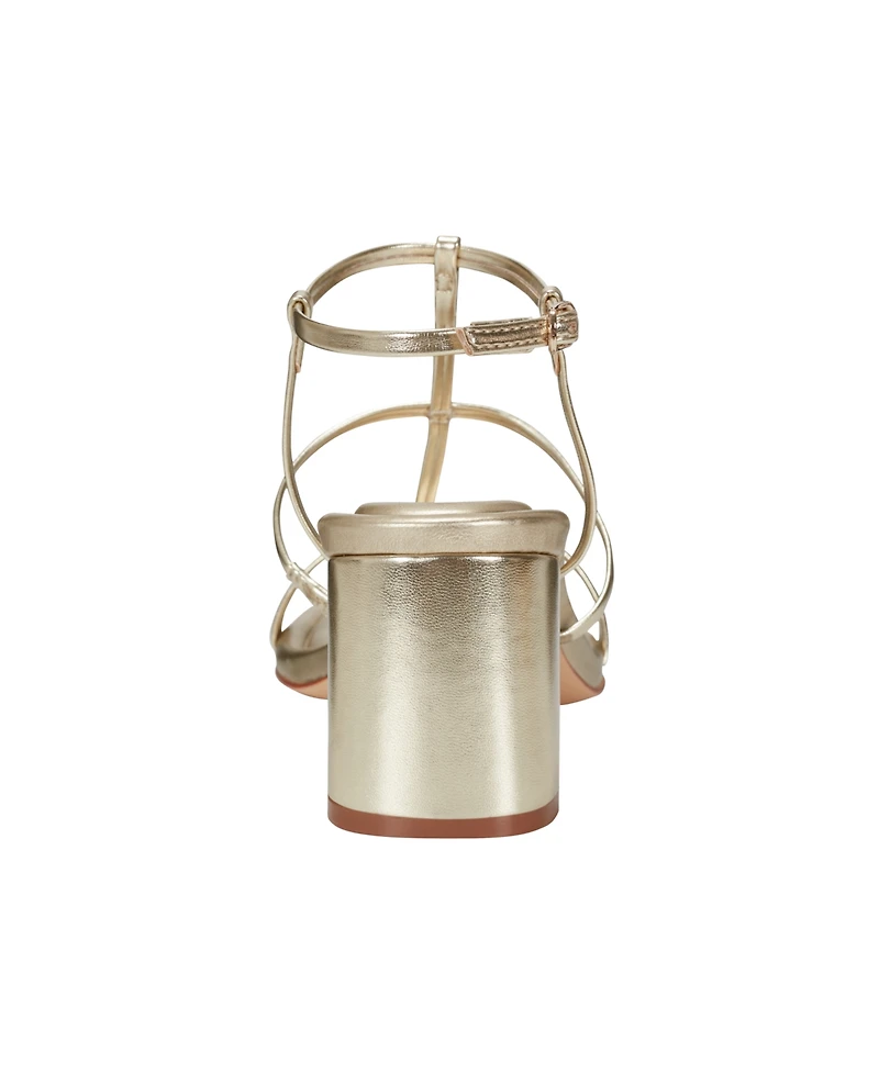 Marc Fisher Women's Gellyn Caged Block Heel Sandals