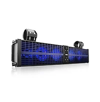 Pyle 24" Powered Atv/Utv Soundbar System with Bluetooth & Led Lights