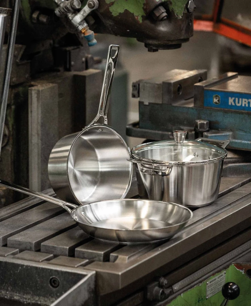 Cristel 1826 8-Piece Stainless Steel Cookware Set