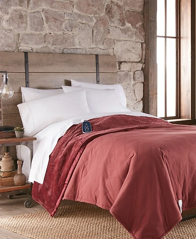 Shavel Micro Flannel to Ultra Velvet Electric Blanket