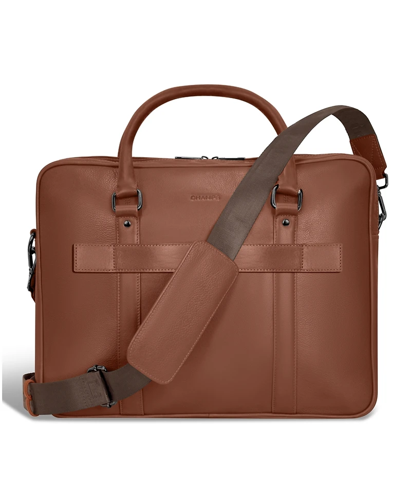 Champs Onyx Collection Leather Briefcase