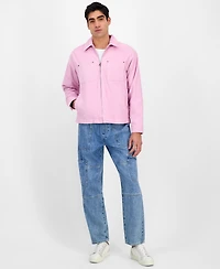 Sun + Stone Men's Long Sleeve Corduroy Zip-Front Jacket, Exclusively at Macy's