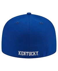 New Era Men's Royal Kentucky Wildcats 59FIFTY Fitted Hat