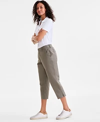 Style & Co Petite Mid-Rise Comfort Waist Capri Pants, Exclusively at Macy's