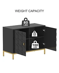 Boyel Living Freestanding Storage Cabinet -Door Accent