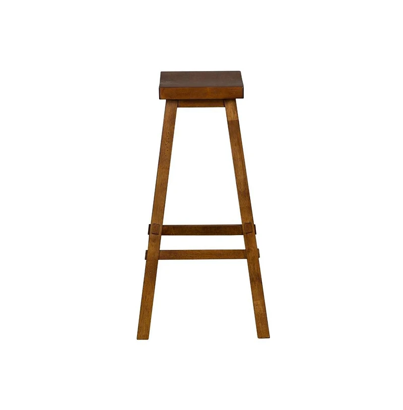 Liberty Furniture 30 Inch Sawhorse Stool - Tobacco (Rta)