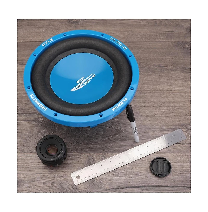 Pyle 10-Inch Car Subwoofer, 1000 Watts, Dual Voice Coil (Dvc)