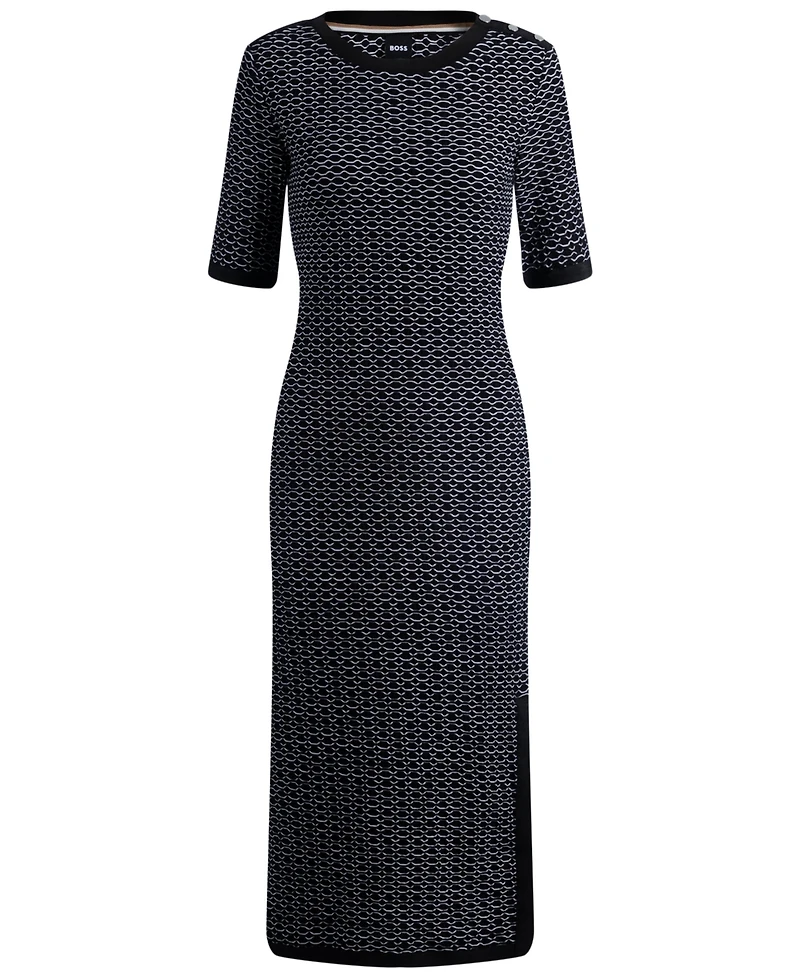 Boss by Hugo Women's Crew-Neck Dress