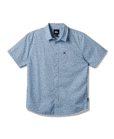Quiksilver Men's Freedom Mini Classic Short Sleeve Shirt