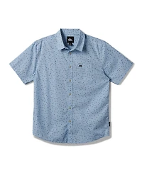 Quiksilver Men's Freedom Mini Classic Short Sleeve Shirt