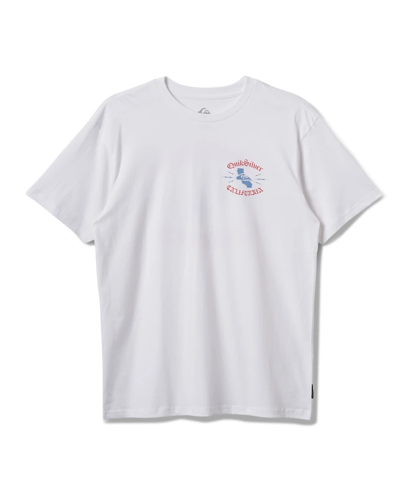 Quiksilver Men's California Raised Short Sleeve T-Shirt