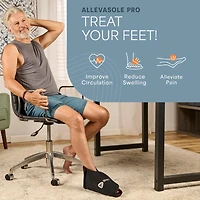 LifePro Red & Near Infrared Light Therapy Foot & Ankle Brace – Pain Relief for Feet, Ankles, and On-Demand Therapy