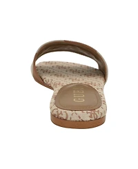 Guess Women's Harini Slip-On Logo Flat Sandals
