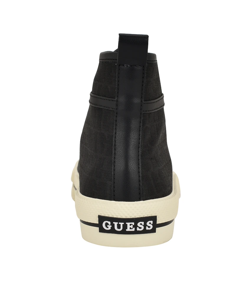 Guess Women's Colyn High Top Logo Lace-Up Sneakers