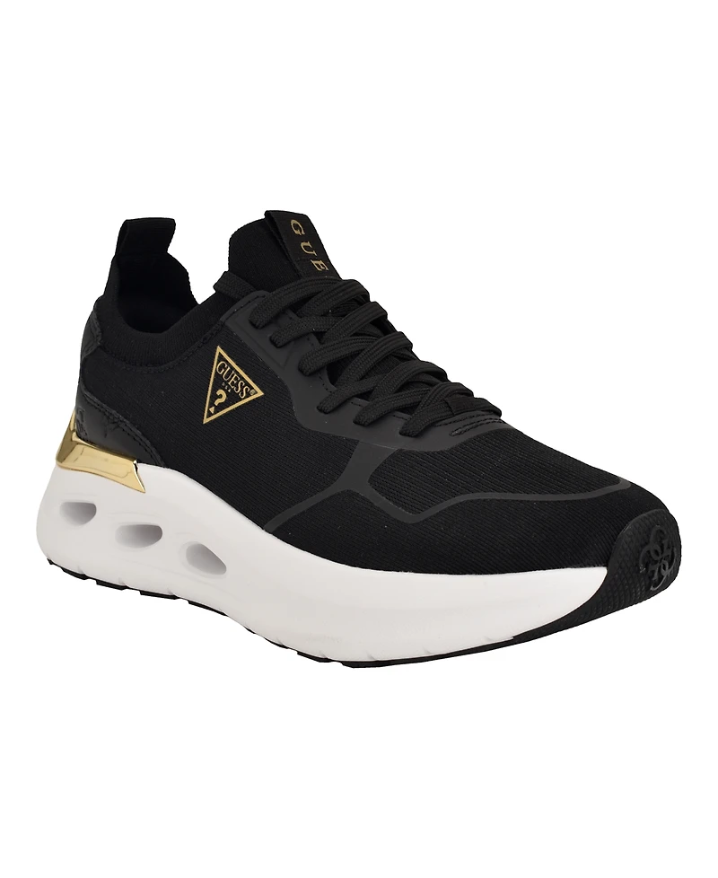 Guess Women's Soulite Knit Lace Up Trainer Sneakers