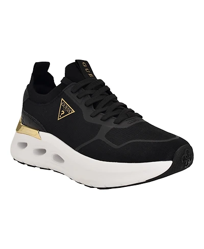 Guess Women's Soulite Knit Lace Up Trainer Sneakers