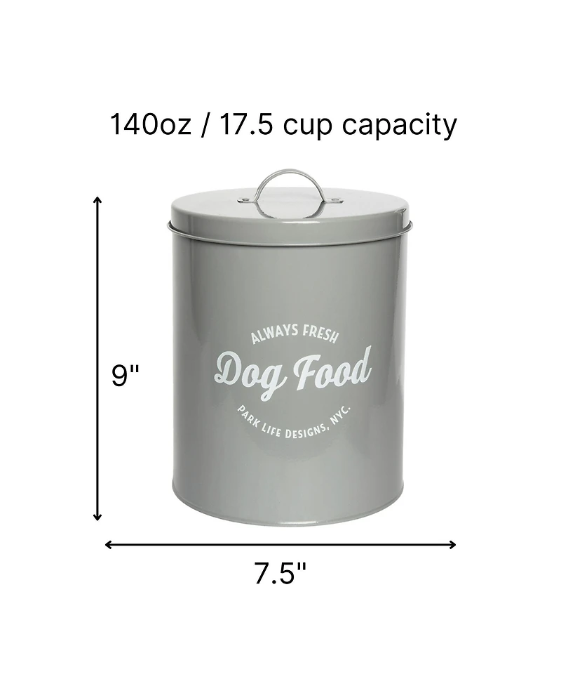 Park Life Designs Wallace Pet Food Tin