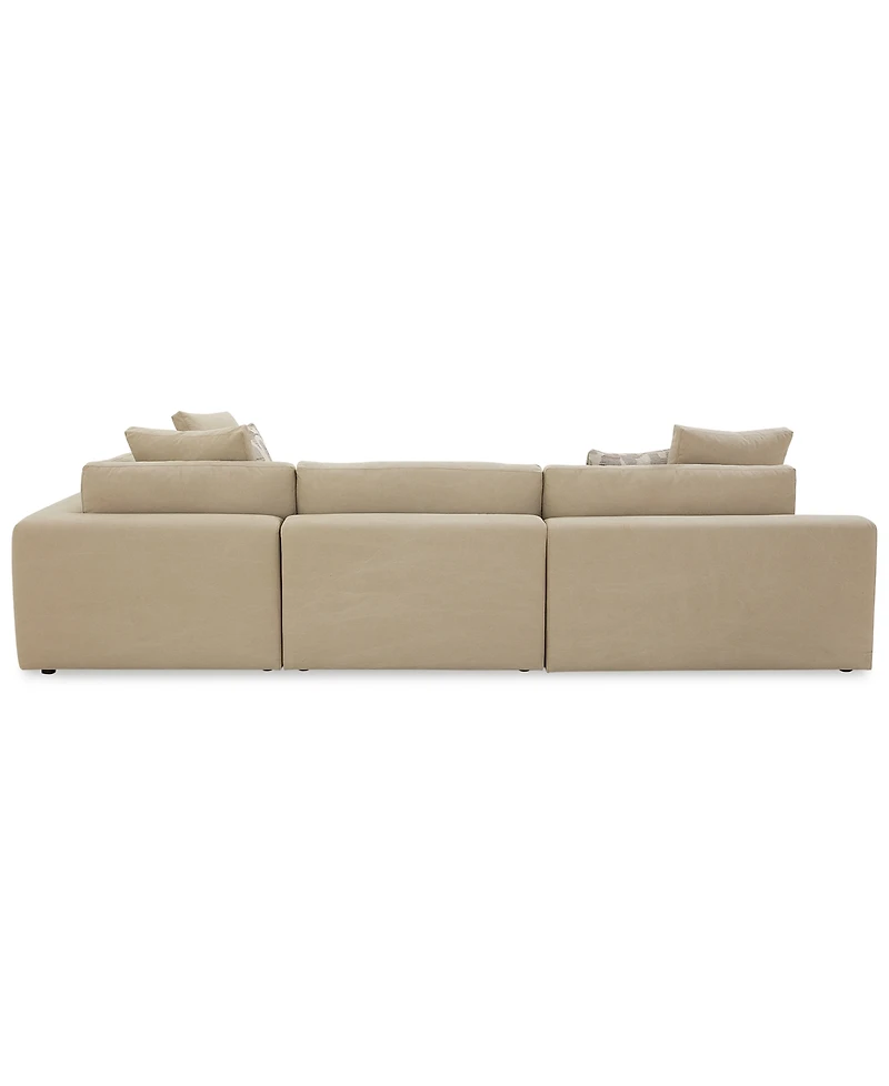 Klarke 4-Pc. L Sectional, Exclusively at Macy's