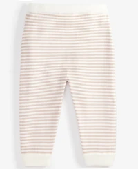 First Impressions Baby Cotton Stripe Pants, Exclusively at Macy's