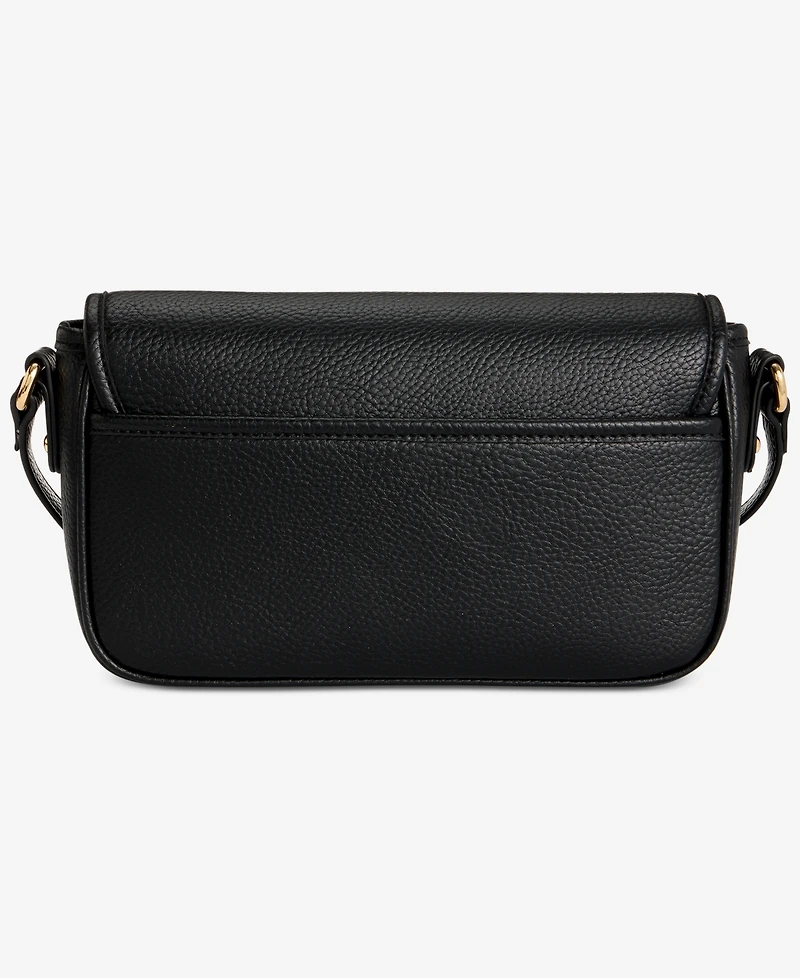 Giani Bernini Pebble East West Small Flap Crossbody, Exclusively at Macy's