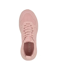 Guess Women's Soulite Knit Lace Up Trainer Sneakers