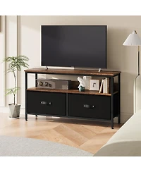 gaomon 50 Inch Tv Stand for Living Room, Dresser Tv Stand for with 2 Drawers