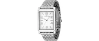 Invicta Men's 46634 Vintage Quartz 3 Hand Silver Dial Watch