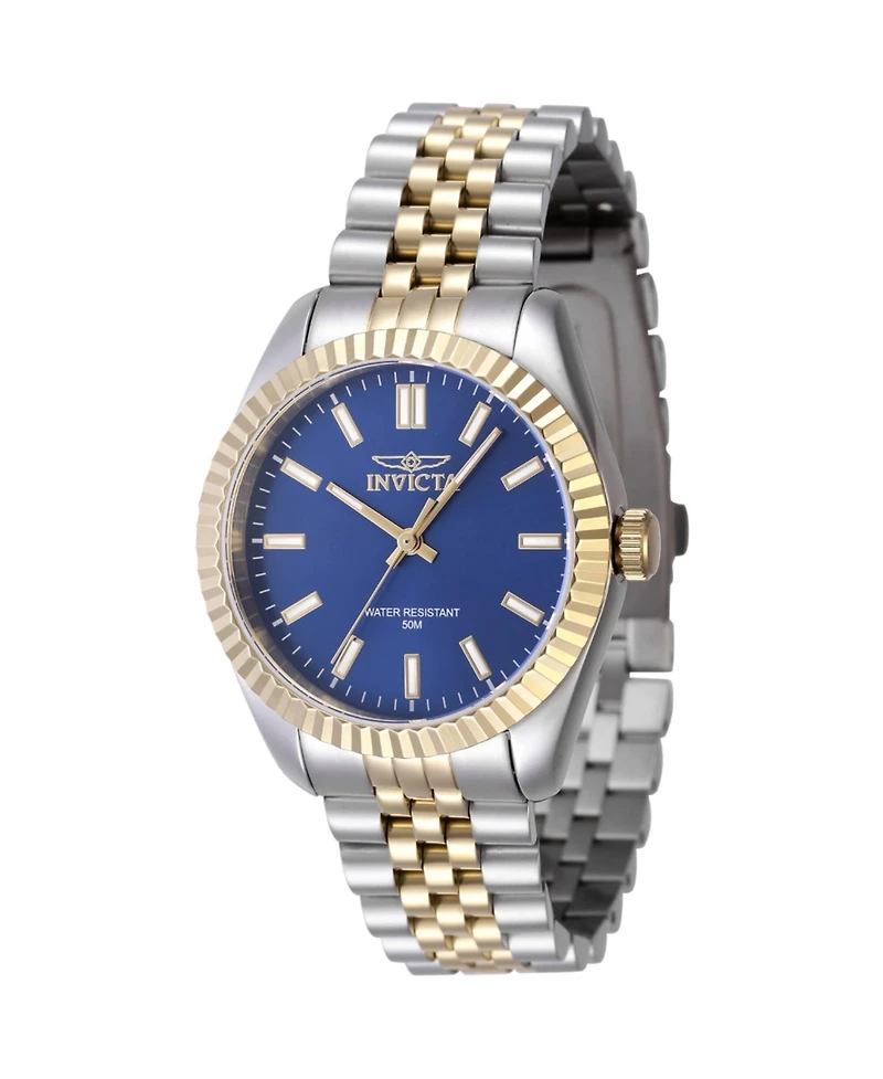 Invicta Women's Specialty Quartz 3 Hand Blue Dial Watch