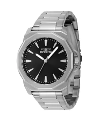 Invicta Men's 46831 Speedway Quartz 3 Hand Black Dial Watch