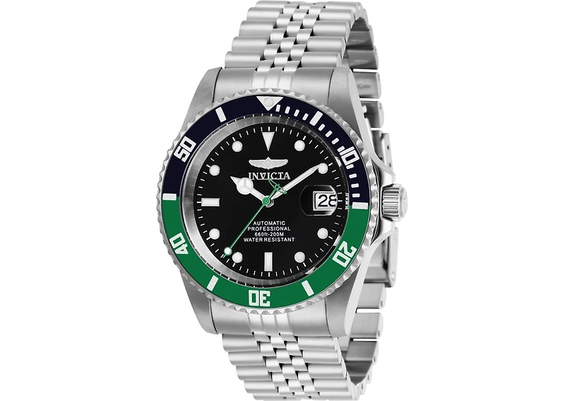 Invicta Men's 29177 Pro Diver Automatic 3 Hand Black Dial Watch