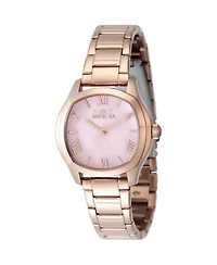 Invicta Women's 48240 Wildflower Quartz 3 Hand Pink Dial Watch