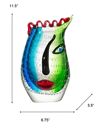 Dale Tiffany 12" Solange Art Glass Vase