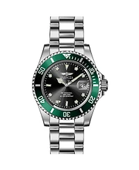 Invicta Men's 47353 Pro Diver Quartz 3 Hand Black Dial Watch