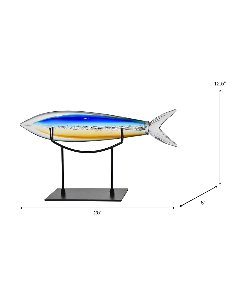 Dale Tiffany Shark Fish Figurine