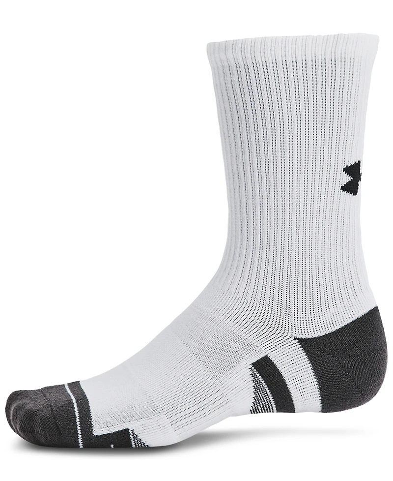 Under Armour Unisex Performance Tech Crew Socks - 6-pack