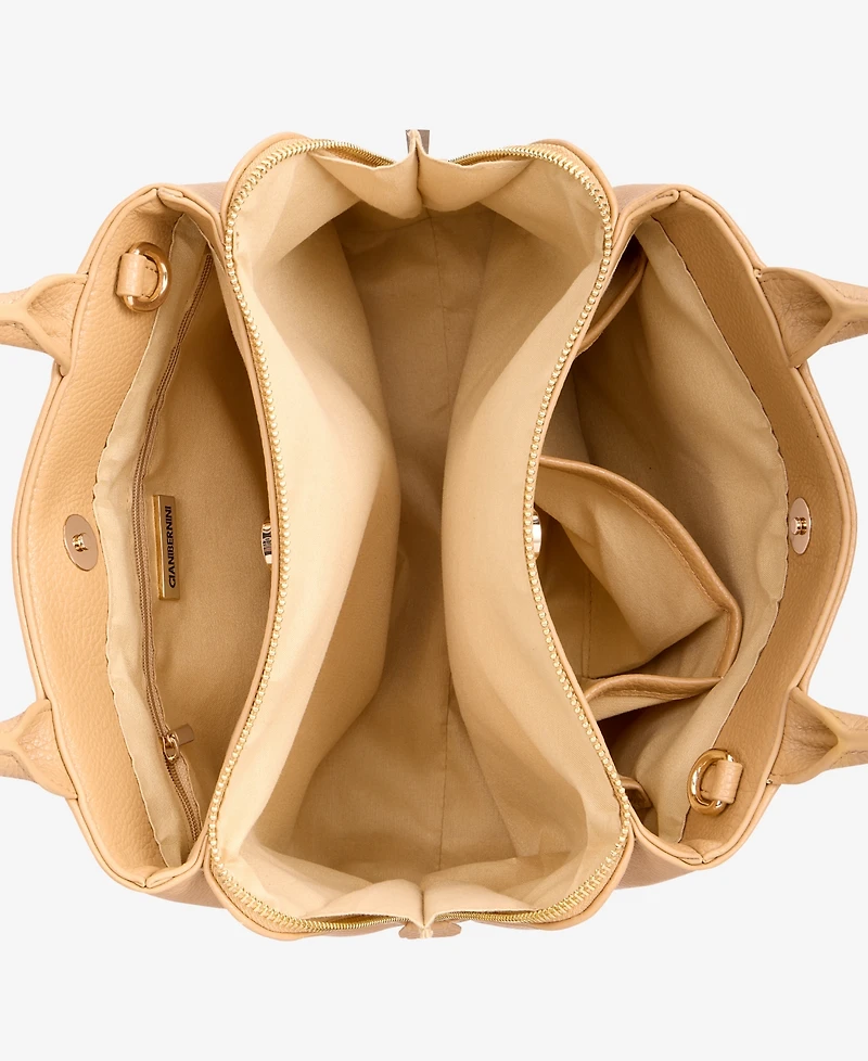 Giani Bernini Pebble Small Satchel Bag, Exclusively at Macy's