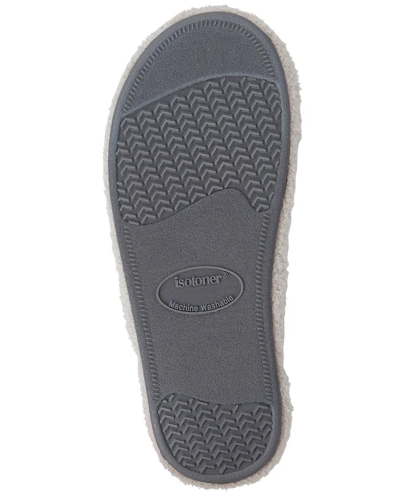 Isotoner Signature Women's Joey Cozy Plush Thong Slippers