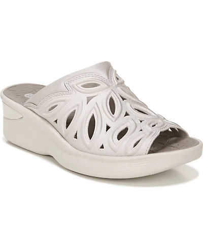 LifeStride Women's Susie Washable Slide Wedge Sandals